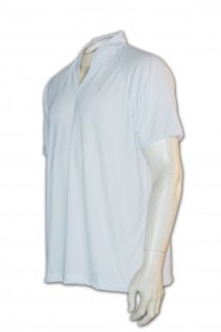 W082 訂做淨色polo運動衫   polo運動衫製造  來樣訂購運動短袖衫  polo運動衫專門店    白色